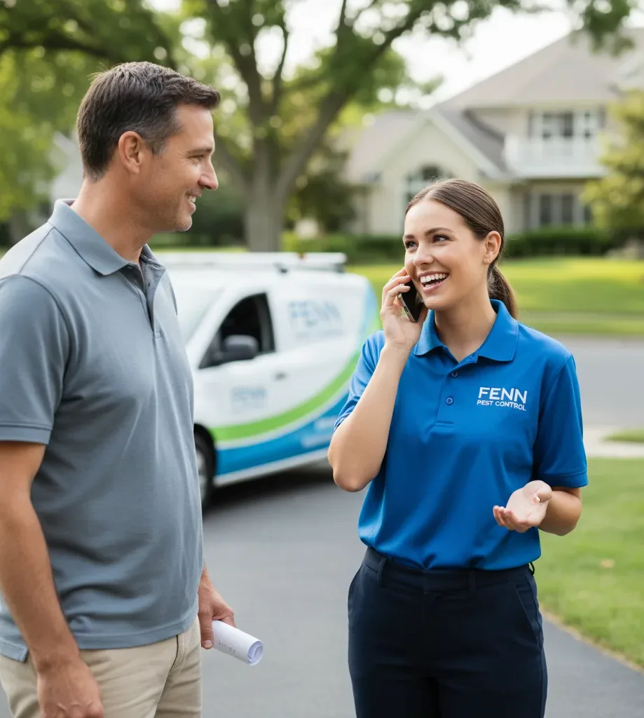 Fenn Pest Control customer support in Steele